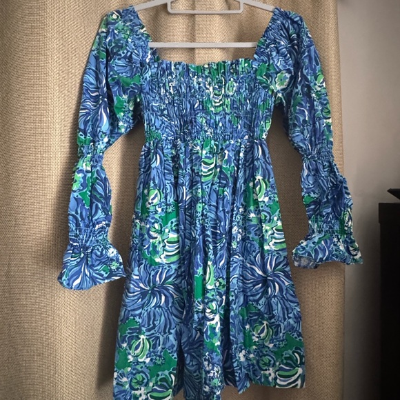 Lilly Pulitzer Beyonca Smocked Dress - Picture 1 of 3